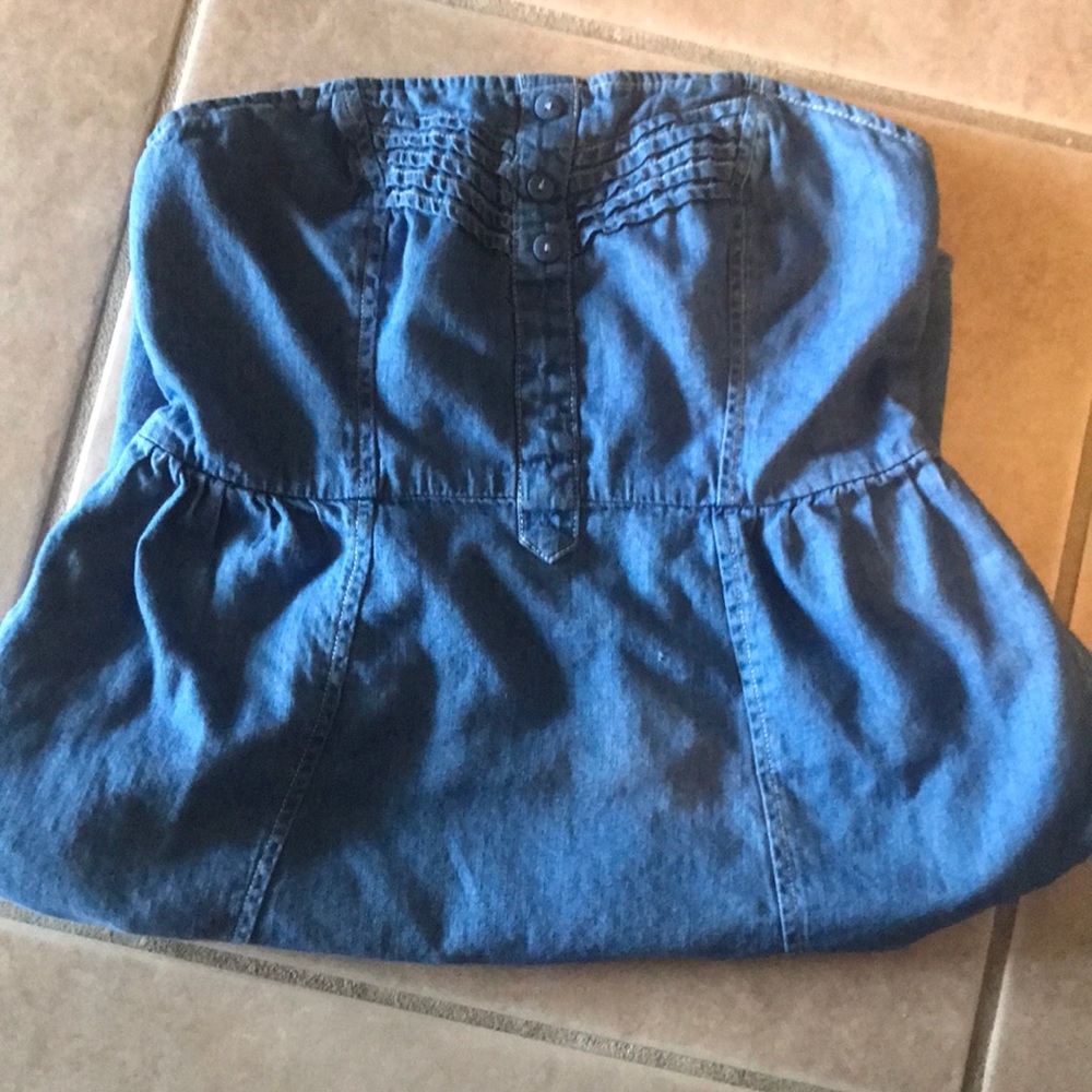 Blue Denim Dress
